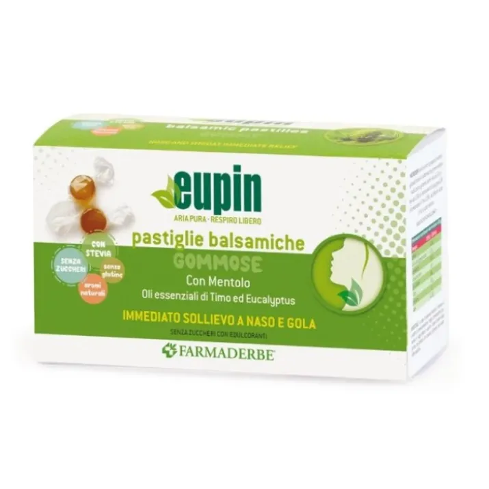 Eupin Pastiglie Balsamiche FARMADERBE® 80g