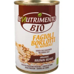 Fagioli Borlotti Al Naturale Il Nutrimento Bio 400g