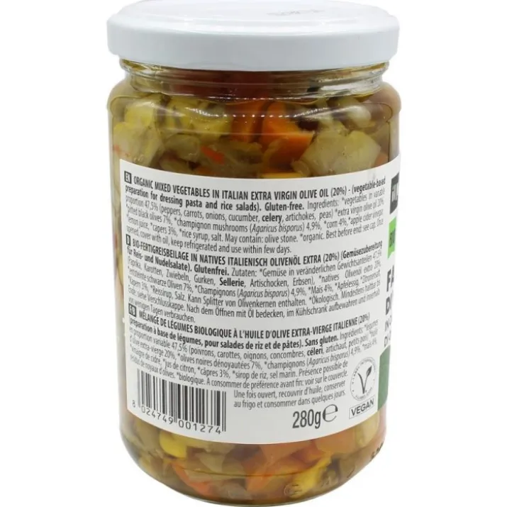 Fantasia Di Verdure In Olio EVO Il Nutrimento Bio 280g