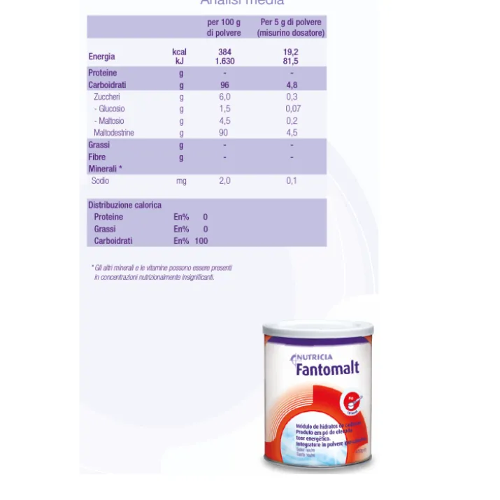 Fantomalt Nutricia 400g