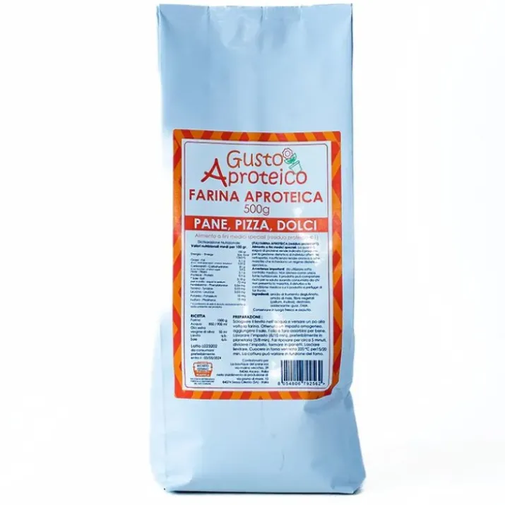 Farina Aproteica Pane Pizza Dolci Gusto Aproteico 500g
