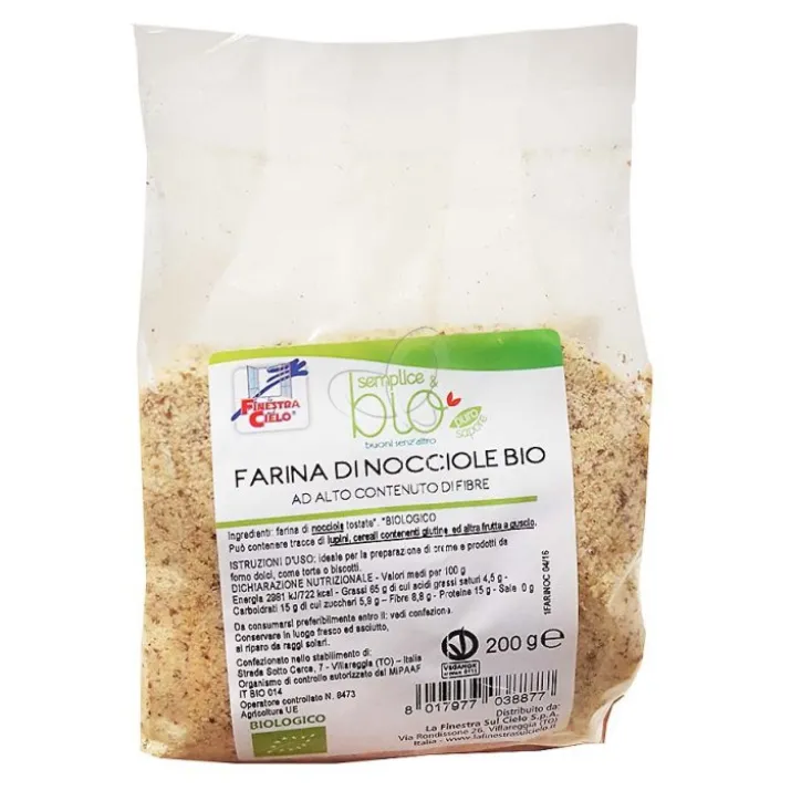 Farina Di Nocciole La Finestra Sul Cielo 200g