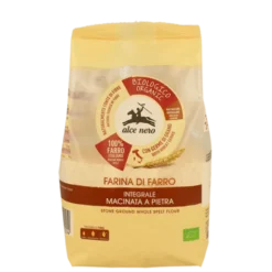 Farina Integrale Di Farro Biologica Macinata A Pietra Alce Nero 500g