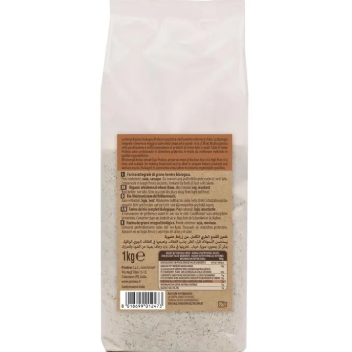 Farina Integrale Di Grano Tenero Probios 1kg