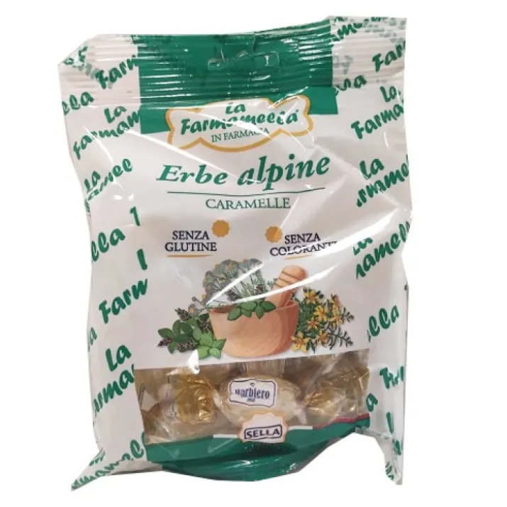 Farmamella® Caramelle Alle Erbe Alpine Sella® 100g