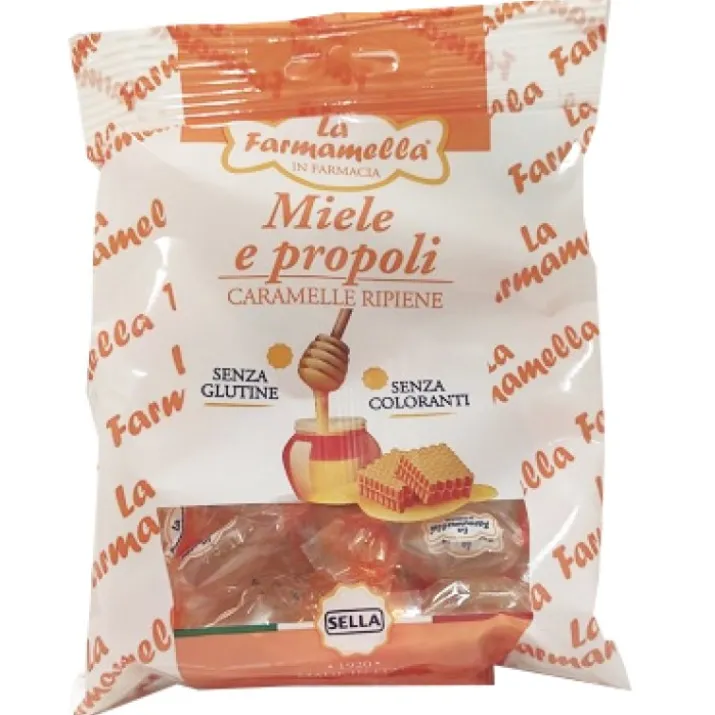 Farmamella® Caramelle Miele E Propoli Sella® 100g