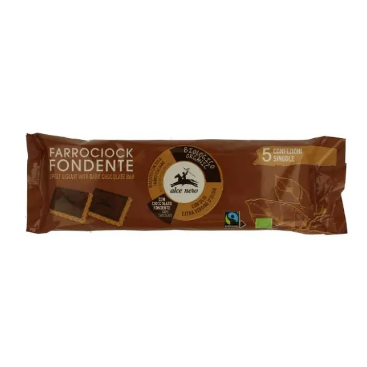 Farrociok Fondente Biologico Alce Nero 5x28g