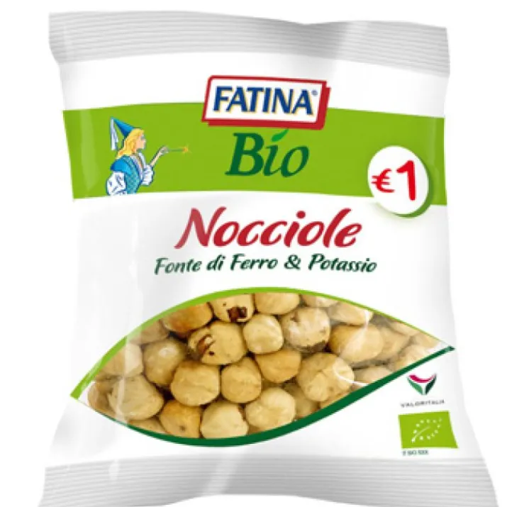 Fatina Nocciole Sgusciate Tostate Bio Fonte di Fosforo & Magnesio 30g