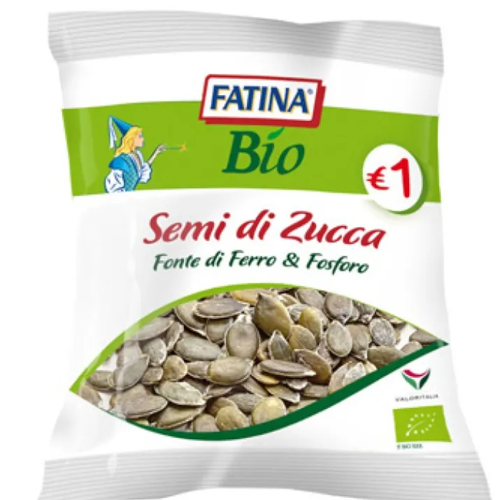 Fatina Semi di Zucca Sgusciate Bio Fonte di Ferro & Fosforo 50g