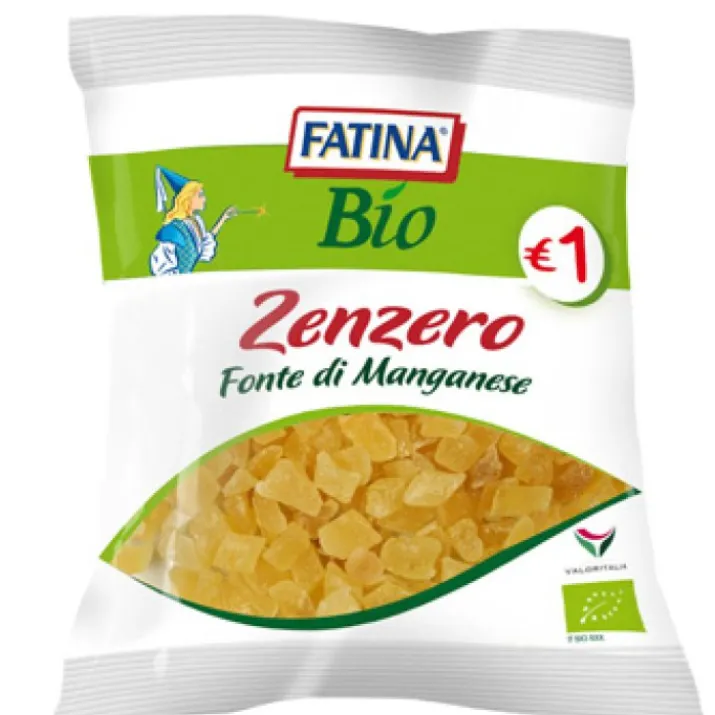Fatina Zenzero in Cubetti Bio Fonte di Manganese 40g