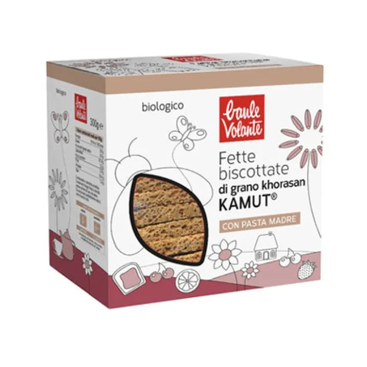 Fette Biscottate Di Grano Khorasan Kamut Baule Volante 300g