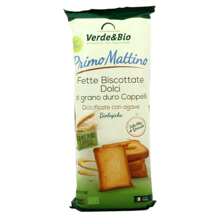 Fette Biscottate Dolci Capelli Verde&Bio 170g