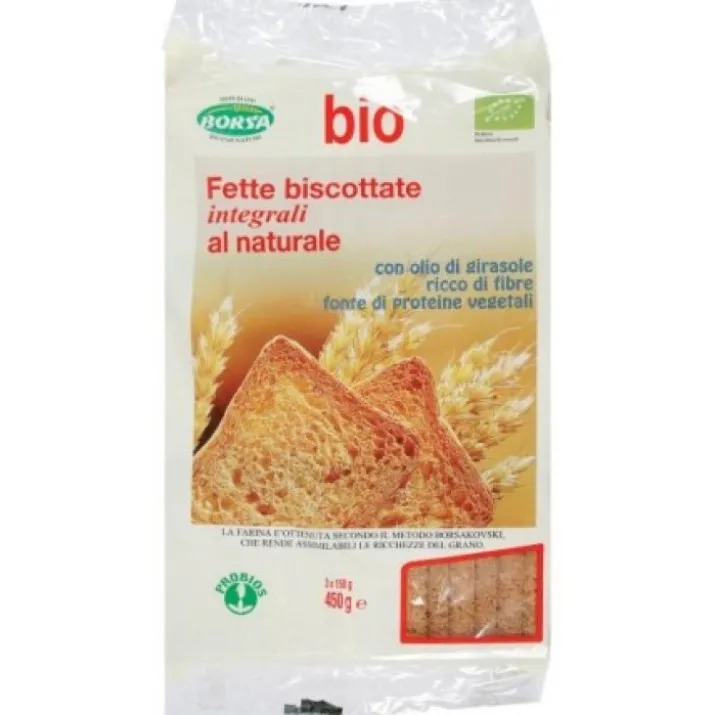 Fette Biscottate Integrali Al Naturale Biologico Probios 450g