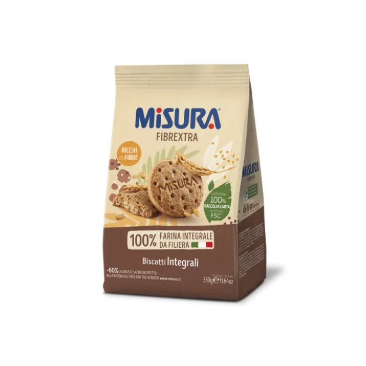 Fibrextra Biscotti Integrali Misura® 330g