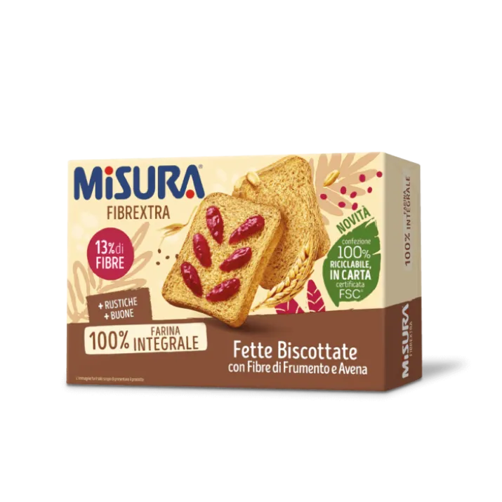 Fibrextra Fette Biscottate Misura 320g
