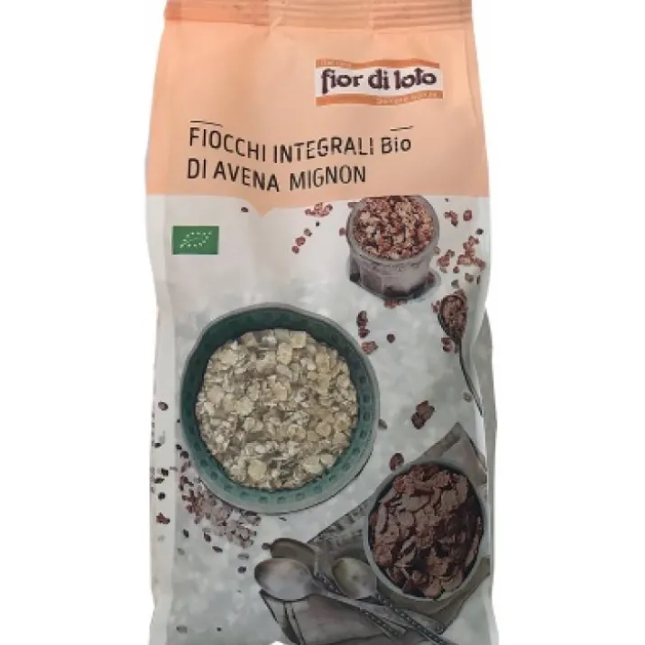 Fiocchi D'Avena Integrale Mignon Bio Fior Di Loto 500g