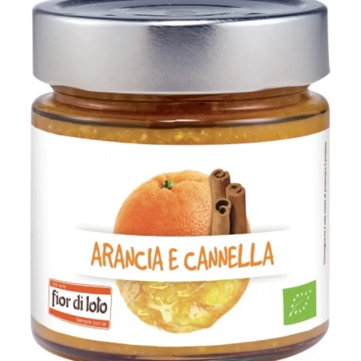Fior Di Loto Composta Di Arancia E Cannella Biologico 250g