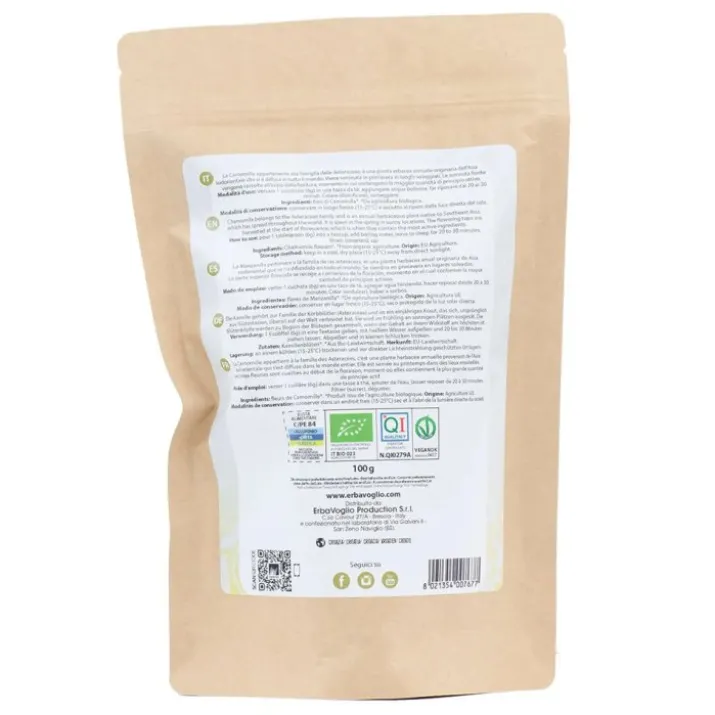 Fiori di Camomilla Bio ERBAVOGLIO 100g