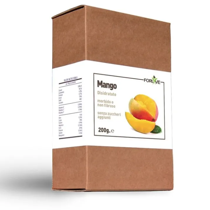 ForLive Mango Disidratato Senza Zuccheri Aggiunti 200g