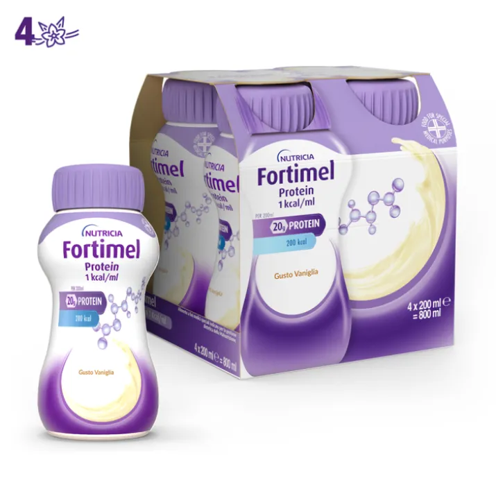 Fortimel Vaniglia Nutricia 4x200ml
