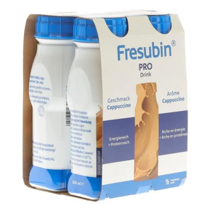 Fresubin® PRO Drink Cappuccino FRESENIUS KABI 4 flaconi 200ml