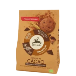 Frollini Al Cacao Con Gocce Di Cioccolato Biologico Alce Nero 300g