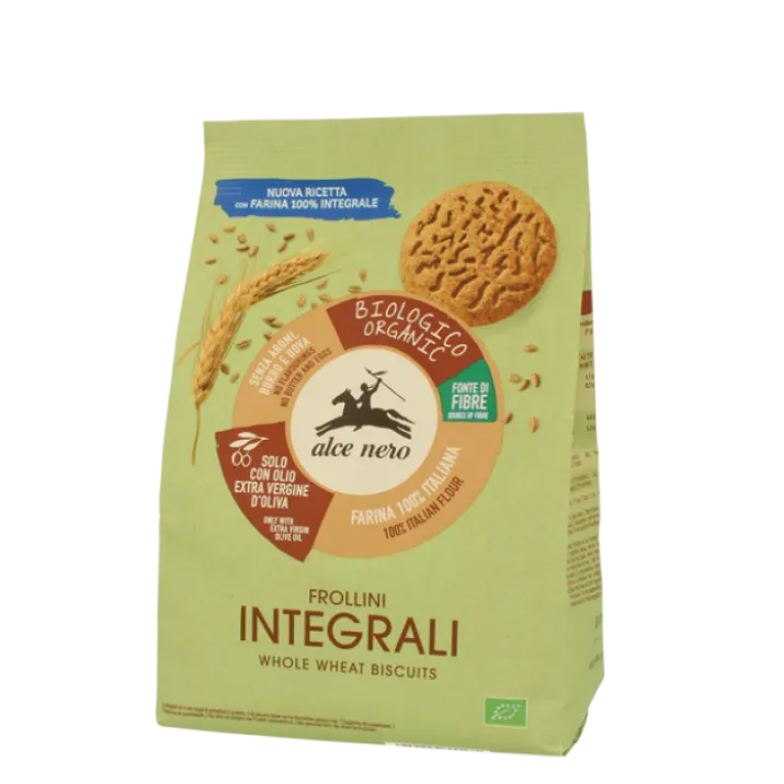 Frollini Integrali Biologici Alce Nero 350g