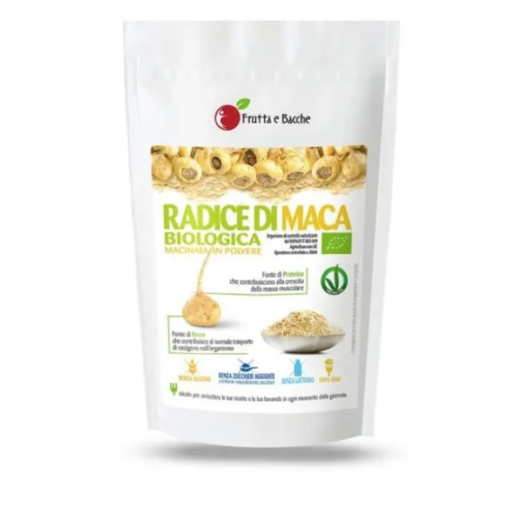 Frutta E Bacche Radice Di Maca Biologica Macinata In Polvere 100g