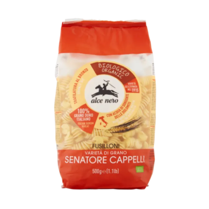 Fusilloni Di Grano Duro Cappelli Biologici Alce Nero 500g