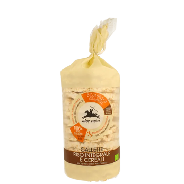 Gallette Di Riso Integrale Biologiche Alce Nero 100g