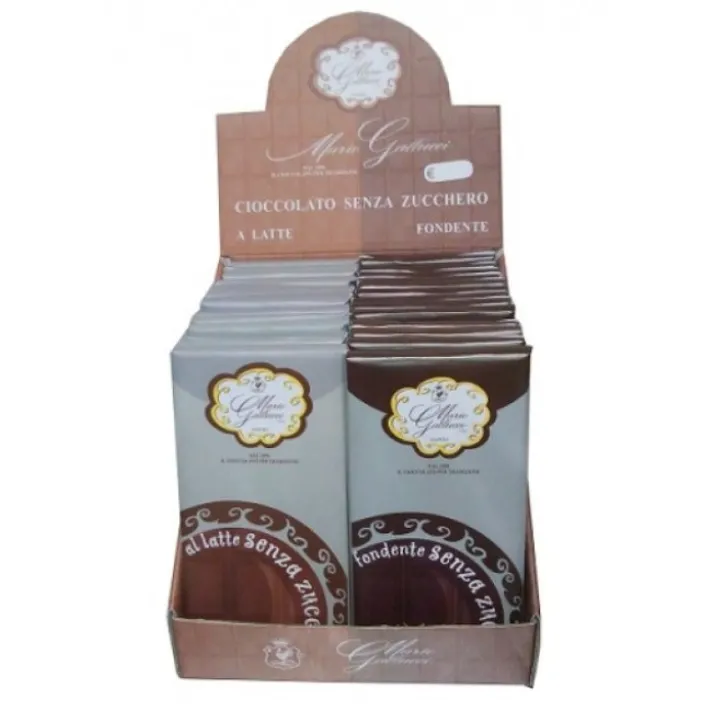 Gallucci Tavoletta Di Cioccolato Al Latte Senza Zucchero 100g