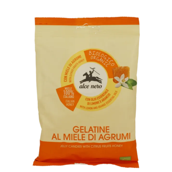 Gelatine Al Miele Di Agrumi Biologiche Alce Nero 100g