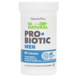 Gi Natural Probiotic Men Natures Plus 30 Capsule