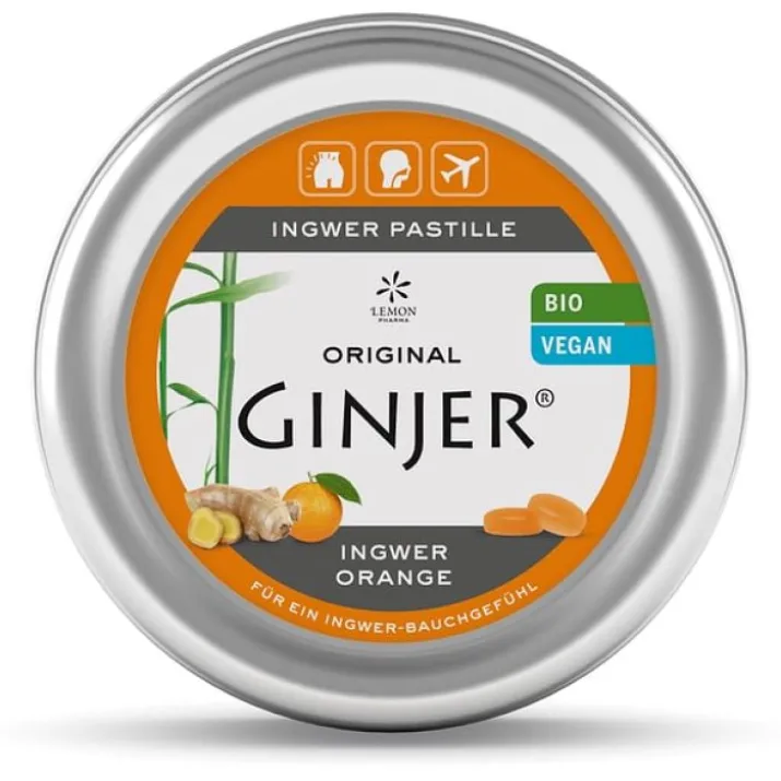 Ginjer® Arancio Lemon Pharma 34 Pastiglie 40g