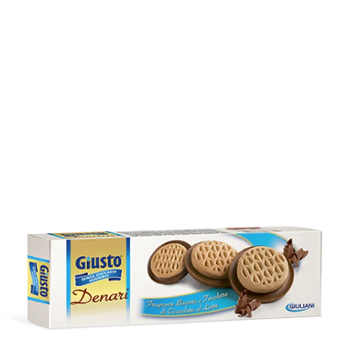 Giusto Senza Zuccheri Aggiunti Denari Giuliani 120g