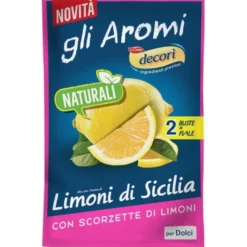 Gli Aromi Naturali Limone Decorì Lo Conte 2x8g