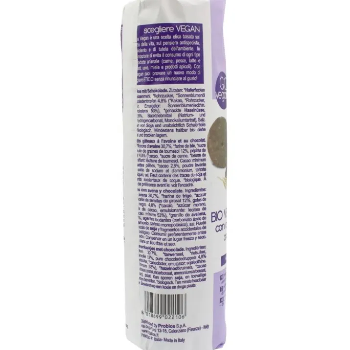 Go Vegan Bio Biscotti Avena/Cioccolato PROBIOS 300g