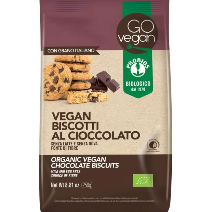 Go Vegan Biscotti Al Cioccolato Probios 250g