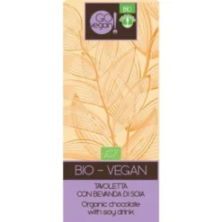 Go Vegan Tavoletta Con Bevanda Di Soia Probios 50g