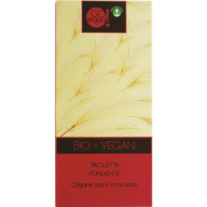 Go Vegan Tavoletta Fondente Senza Glutine 50g