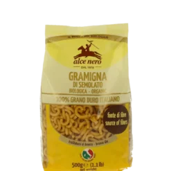 Gramigna Di Semolato Di Grano Duro Biologica Alce Nero 500g