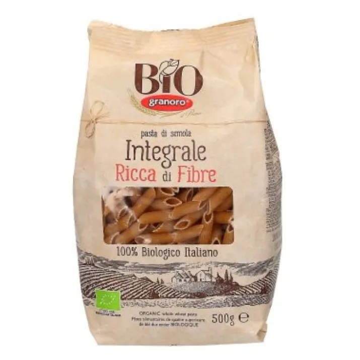 Granoro Mezze Penne Rigate Integrali Bio 500g
