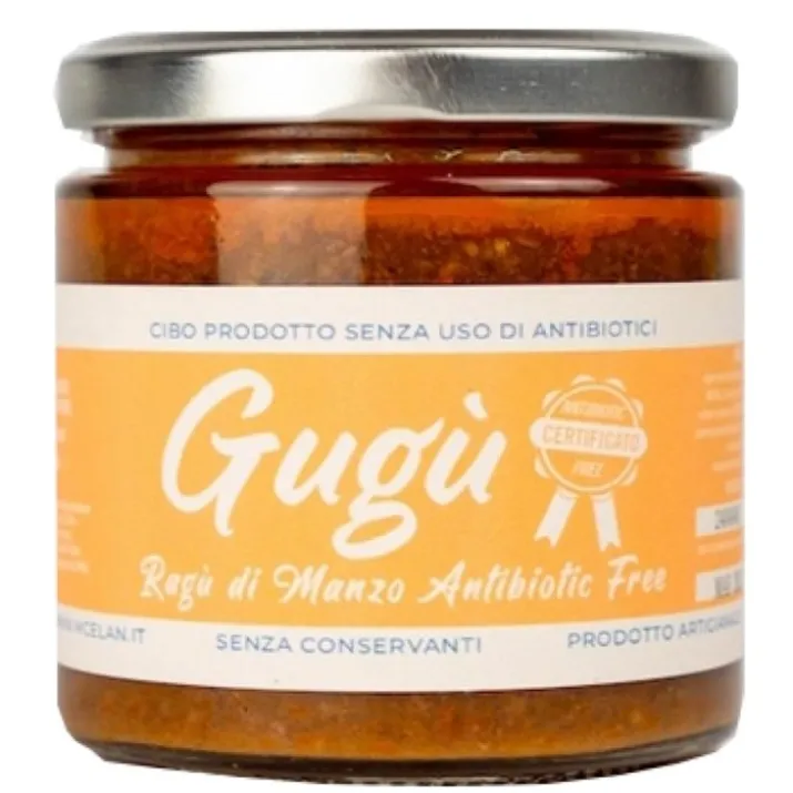 Gugù Ragù di Manzo Senza Antibiotici 210g