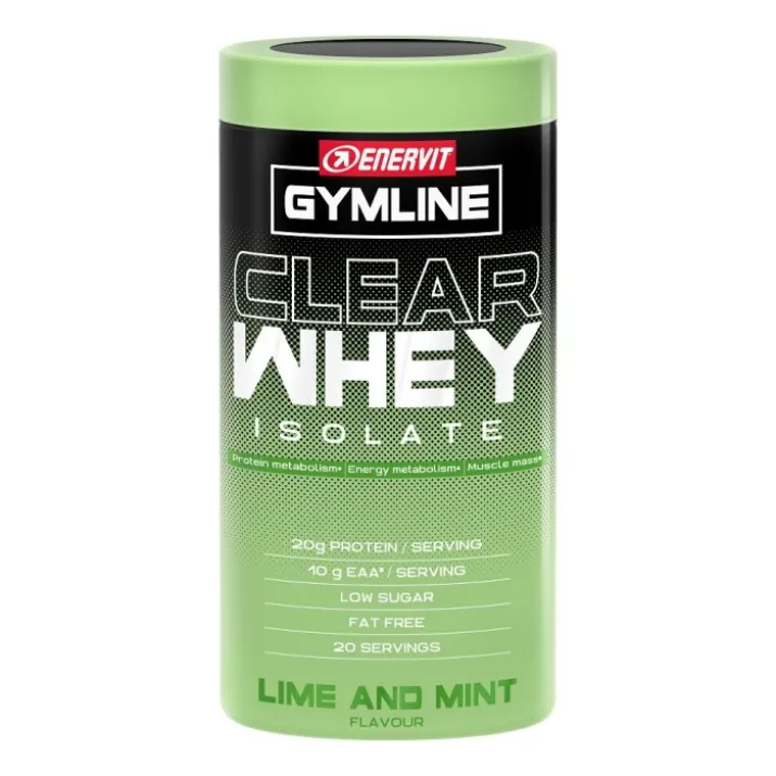 GymLine Clear Whey Isolare Lime And Mint Flavour Enervit 480g
