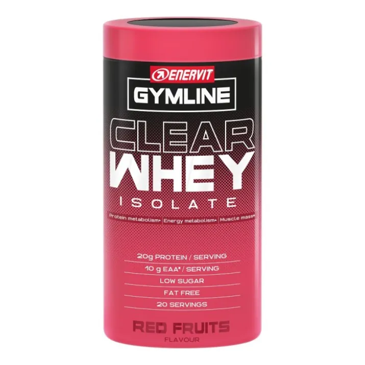 GymLine Clear Whey Isolare Red Fruits Flavour Enervit 480g
