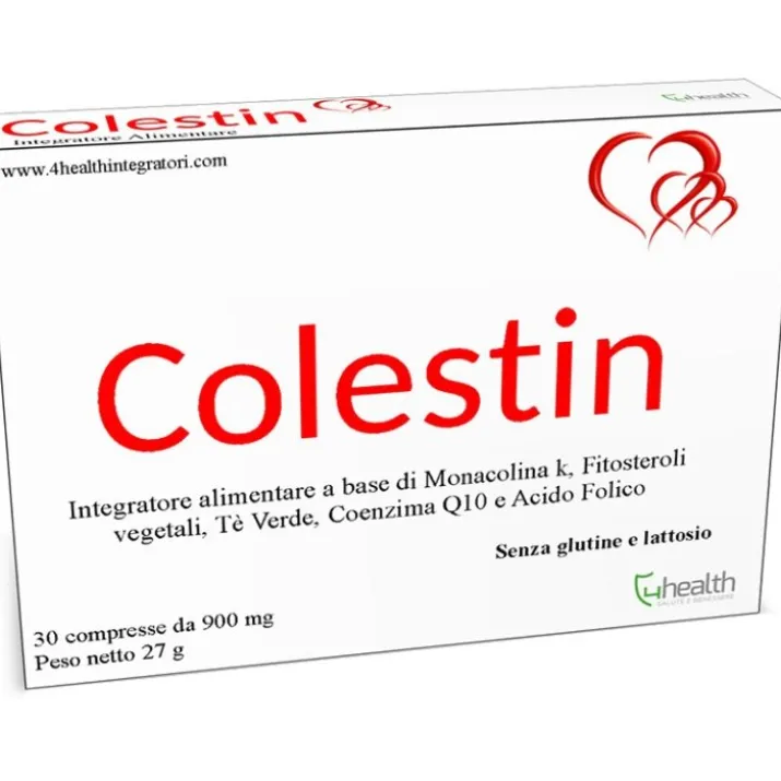4 Health Colestin 4h Integratore Alimentare 30 Compresse