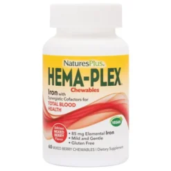 Hema-Plex Masticabile Natures Plus 60 Compresse