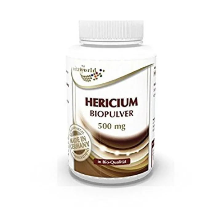 Hericium Polvere Biologico Integratore Alimentare 120 Capsule