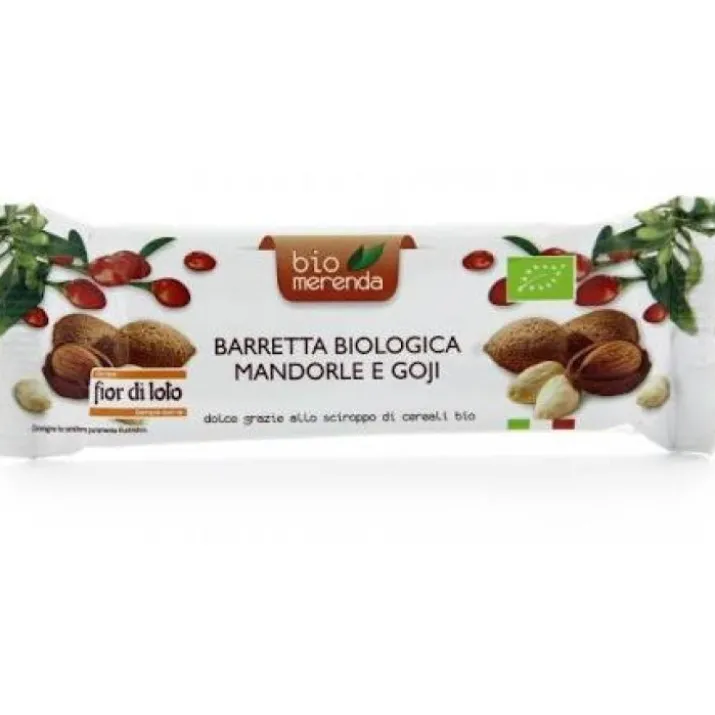 Il Fior Di Loto Barretta Bio Mandorle E Goji 30g
