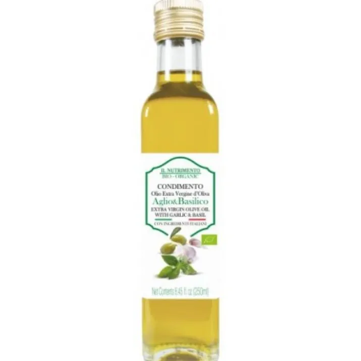 Il Nutrimento Olio Extravergine Di Oliva Aglio E Basilico Probios 250g